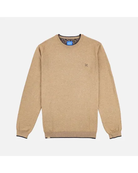 PULL ESSENTIEL COL ROND Homme Beige