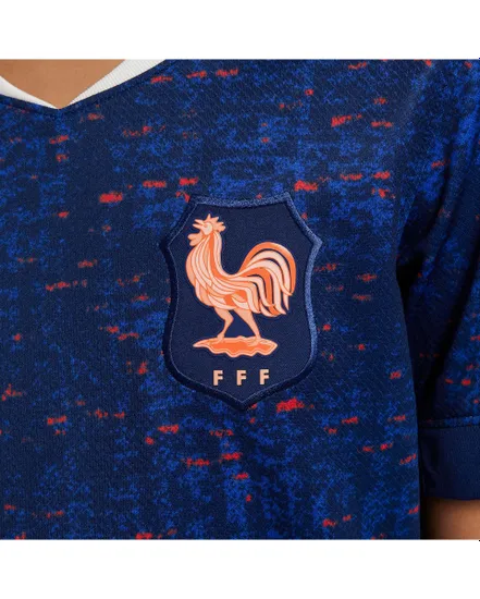Maillot de football Enfant plus agé FFF Y NK DF STAD JSY SS HM Bleu