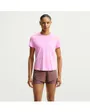 T-shirt Femme W NK ONE CLASSIC DF SS TOP Rose