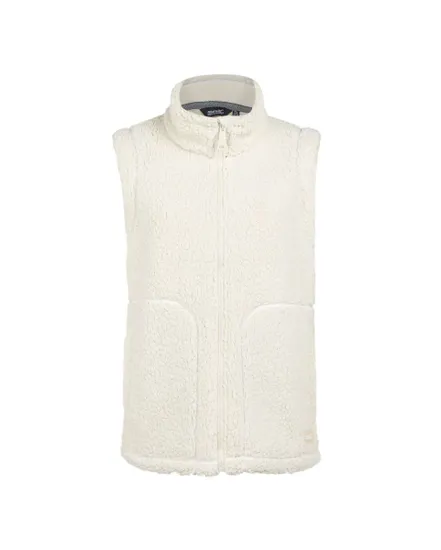 Veste sans manche Femme CALMRY FLEECE Blanc