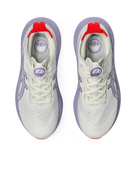 Chaussures de running Femme GEL-NIMBUS 27 TOKYO Beige