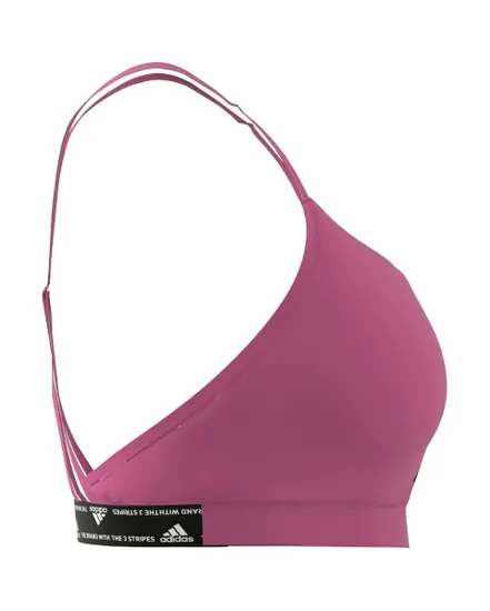 Brassiere de fitness Femme AEROREACT LS P Rose