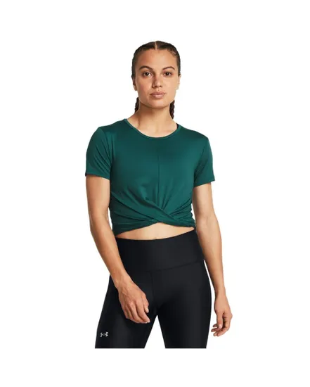 T-shirt MC Femme MOTION CROSSOVER CROP SS Vert