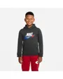 Sweat a capuche manches longues Enfant B NSW SI FLC PO HOODIE BB Gris