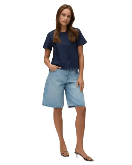 Top Femme VMKIRSTIN SS Denim Top SI353