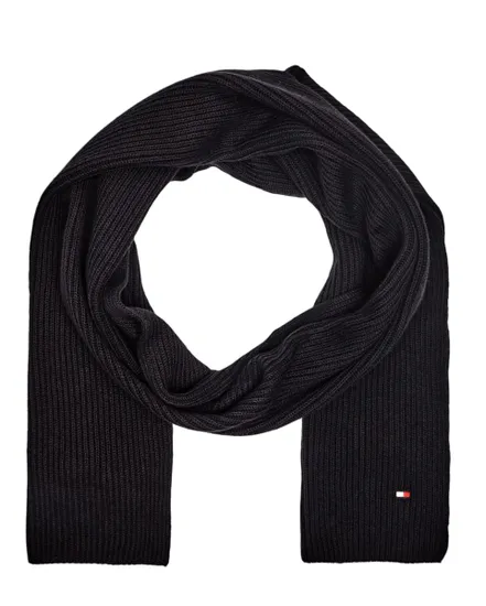Écharpe Homme TH FLAG PIMA COTTON Noir