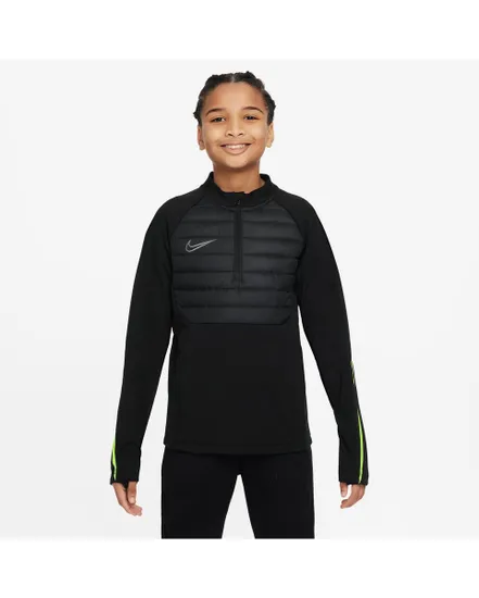 Haut zip Enfant plus agé K NK TF ACD DRL TOP WW Noir