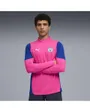 Haut d'entrainement Homme MCFC TRAINING 1/4 ZIP TOP Rose