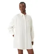 Robe Chemise Femme TJW Linen Shirt Dress Ext