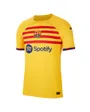 Maillot de football Homme FCB MNK DFADV MATCH JSY SS 4TH Jaune