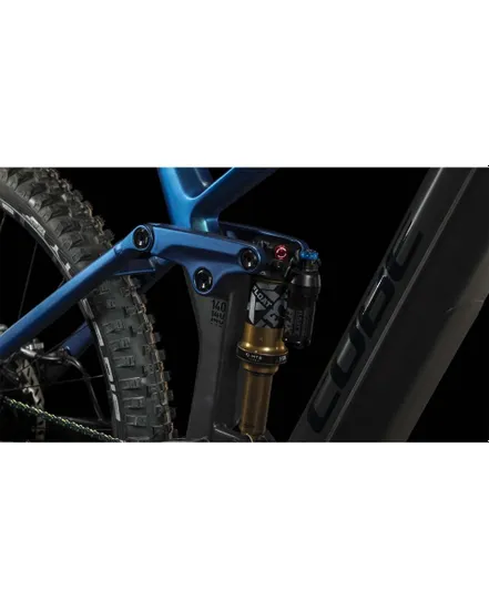 VTT électrique tout suspendu Unisexe STEREO HYBRID 140 HPC SLT 750 Bleu