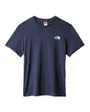 T-shirt manches courtes Homme M S/S SIMPLE DOME TEE - EU Bleu