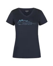 T-Shirt Femme BURNHAM Bleu