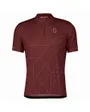 Maillot manches courtes Homme RC TEAM 20 Rouge Grenat