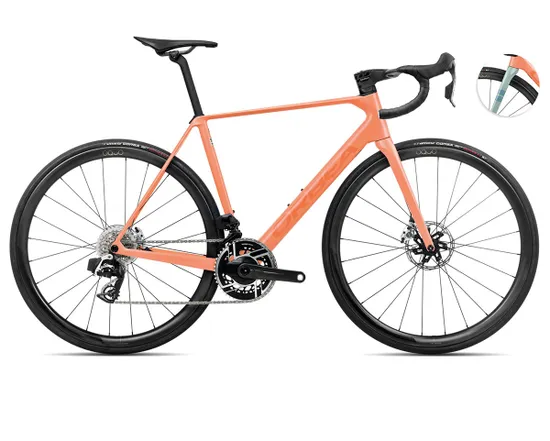 Vélo de route ORCA M11ELTD PWR Orange/Bleu