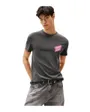 T-shirt col rond Homme REG NOVELTY FAIR TEE EXT Noir