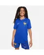 Maillot de football Enfant plus agé FFF Y NK DF STAD JSY SS HM Bleu