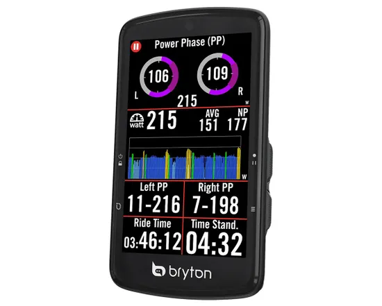 Compteur GPS de vélo RIDER S810 E Noir