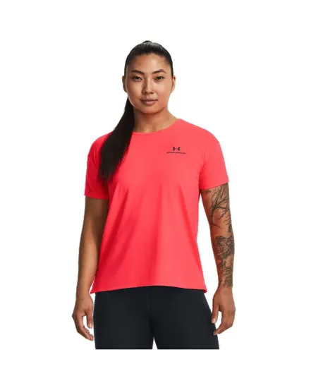 T-shirt Femme UA RUSH ENERGY SS 2.0 Orange