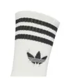 Lot de 3 paires de chaussettes 3S CREW S 3P Blanc