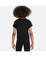 T-shirt Enfant plus agé G NSW TEE SS SLIM MOD CROP Noir