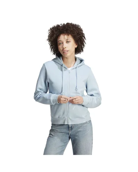 Sweat à capuche manches longues Femme W ALL SZN FZ HD Bleu