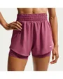 Short Femme W NK ONE DF HR 3IN 2N1 SHORT Rose