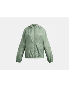 Coupe vent Fille UA SPORT WINDBREAKER JKT SILICA GREEN
