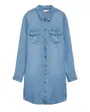 Robe Femme VMSIGGA LS Short Dress Lt Bl Ga Noo