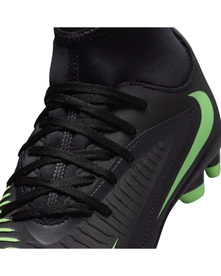 Crampons Enfant JR PHANTOM 6 HIGH CLUB FG/MG Noir