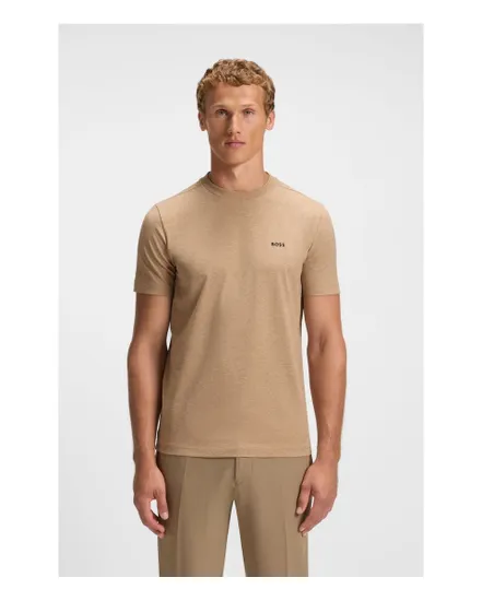 T-shirt col rond Homme TEE Beige Foncé