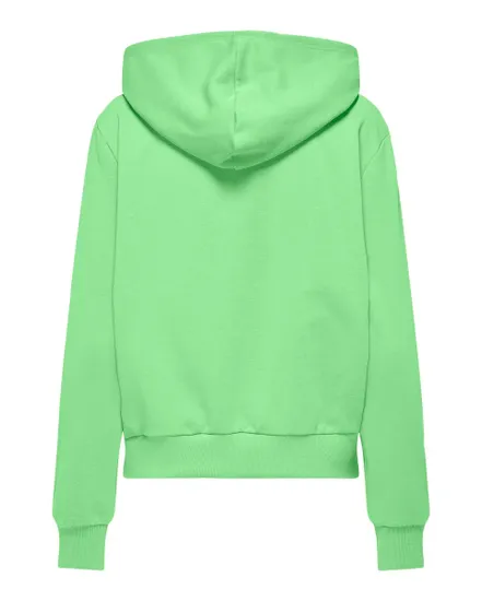 Sweat à capuche manches longues Femme ONLNOLI L/S HEART HOOD SWT NOOS Vert