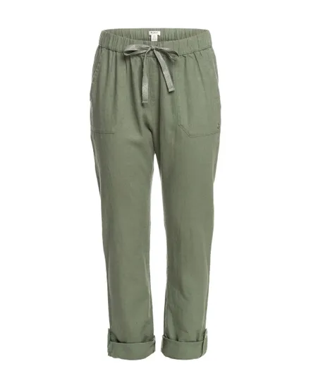 Pantalon Femme ON THE SEASHORE Vert