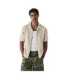 Chemise Camp Sweater Homme Beige