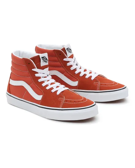 Chaussures hautes Unisexe UA SK8-HI Rouge