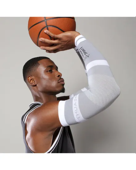 Manchons de compression bras Unisexe PERFORMANCE ARMSLEEVES Blanc