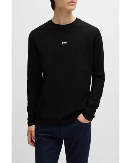 T-shirt manches longues Homme TCHARK Noir