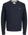Pull Homme Col V Tricoté