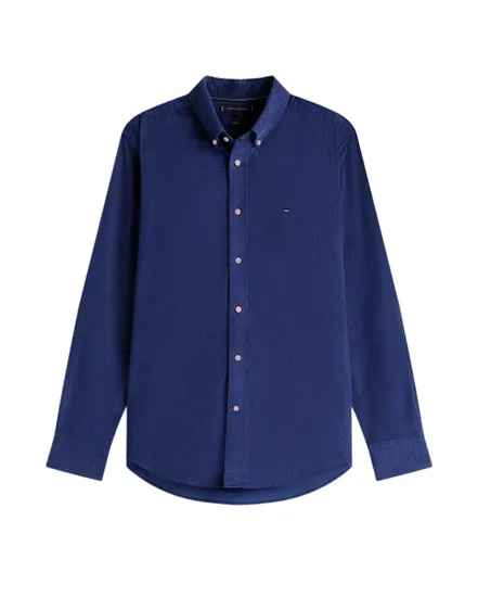 Surchemise Homme CORDUROY PRINTED SHIRT Bleu Marine