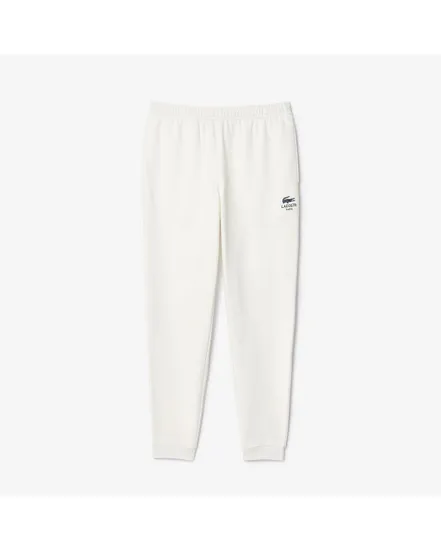 Pantalon de survetement Homme Lacoste PANTALON DE SURVETEMENT SOFT BRANDING Blanc Sport 2000 Ref XH2724 00 70V