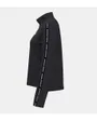 Haut d'entrainement Femme UA TECH WM TAPE HALF ZIP Noir