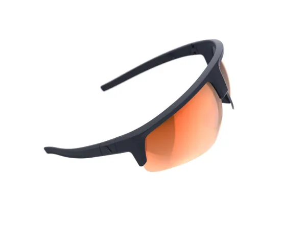 Lunettes Unisexe COMET Noir/MLC Orange Rouge