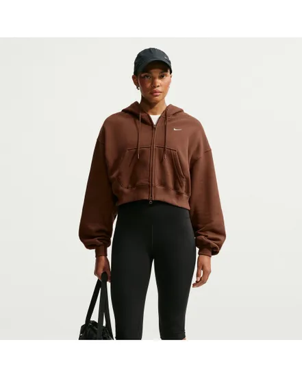 Sweat À Capuche Zippé Femme Studio Fleece