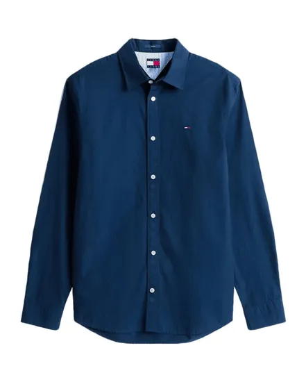Chemise Homme Popeline Regular Bleu Marine