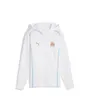 Sweat zip à capuche Enfant OM CASUALS HOODED JKT JR Blanc