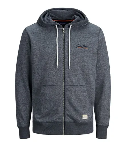 sweatshirt homme JORTONS SWEAT ZIP HOOD STS Bleu