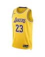 Maillot de basket Homme LAL MNK DF SWGMN JSY ICN 22 Jaune