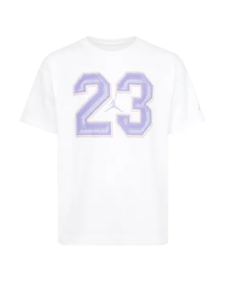 Tee-shirt Fille 23 FLIGHT SS TEE Blanc