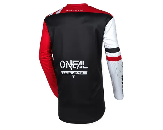 Maillot manches longues Homme ELEMENT WARHAWK Noir/Blanc/Rouge