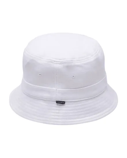 Bonnet Seau Unisexe Lacoste Blanc